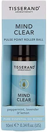 Tisserand Aromatherapy Mind Clear Pulse Point Roller Ball – 10ml – Tisserand Aromatherapy förpackning
