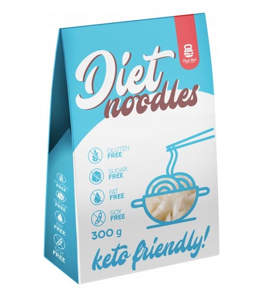 Cheat Meal Makaron Konjac Diet Noodles 300 g – Cheat Meal embalagem