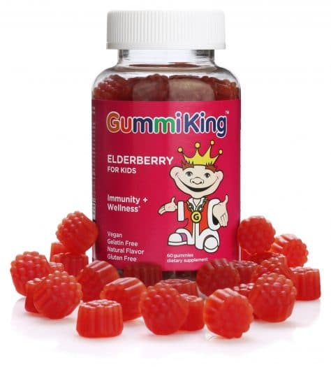 Gummiking - Elderberry For Kids - 60 Gummies