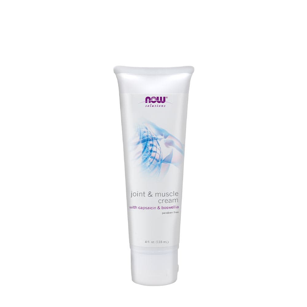 NOW Foods Joint & Muscle Cream 118ml – NOW Foods förpackning