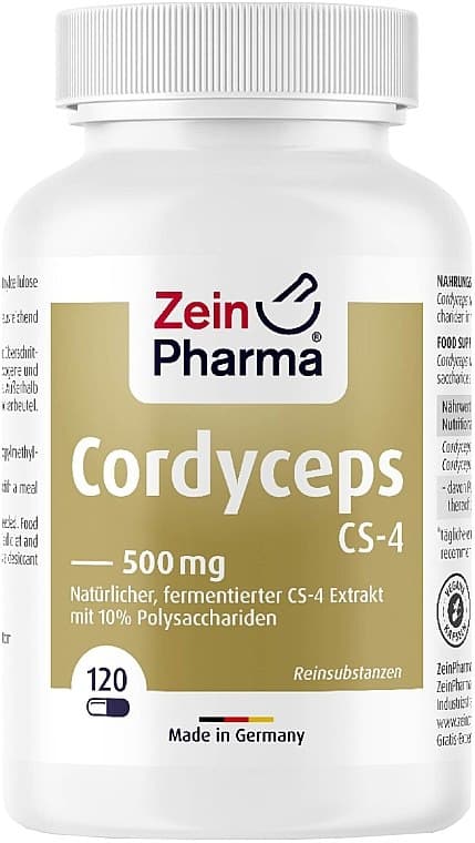 Zein Pharma Cordyceps CS-4 120 kapslar – Zein Pharma confezione