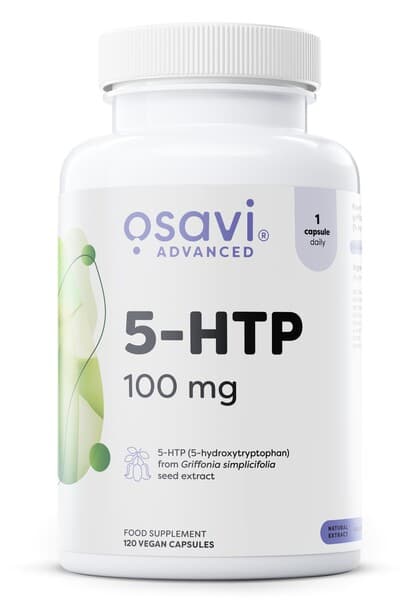 5-HTP 100mg - 120 Vcaps | Osavi Advanced – Osavi Advanced förpackning