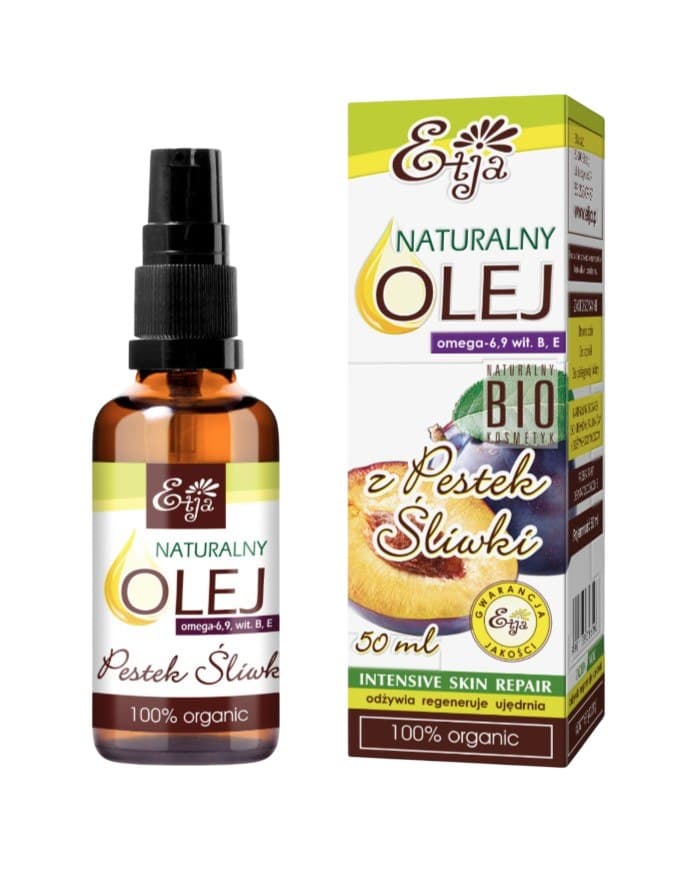 Etja - Natural Oil Plum Seed - 50ml – Etja förpackning