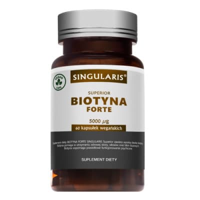 Singularis Biotin Forte 5000ug 60 vegane Kapseln – Singularis Verpackung