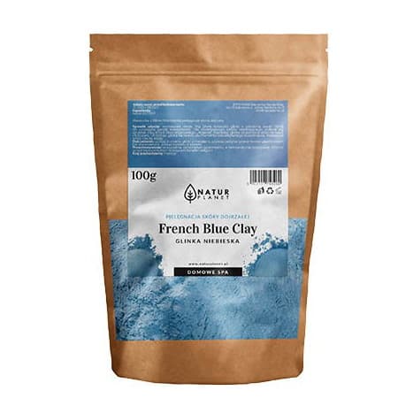 Natur Planet - French Blue Clay, 250 g – Natur Planet förpackning