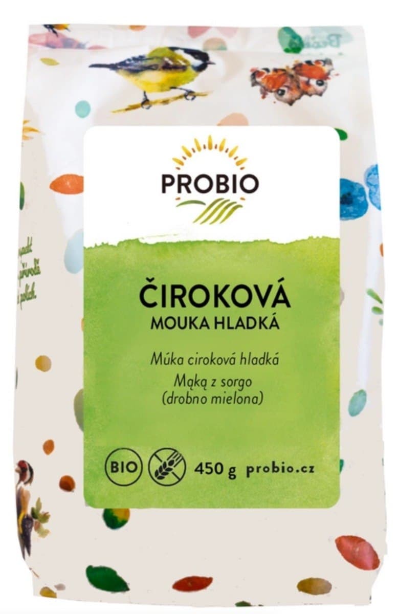 Probio Mjöl av Sorghum Glutenfritt Ekologiskt 450 g | Bio Planet – Probio förpackning