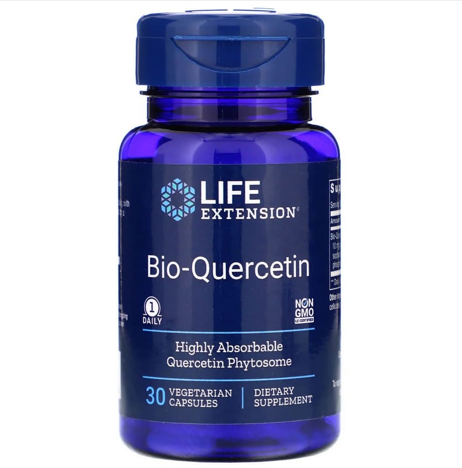 Life Extension - Bio-Quercetin - 30 Vcaps – Life Extension förpackning