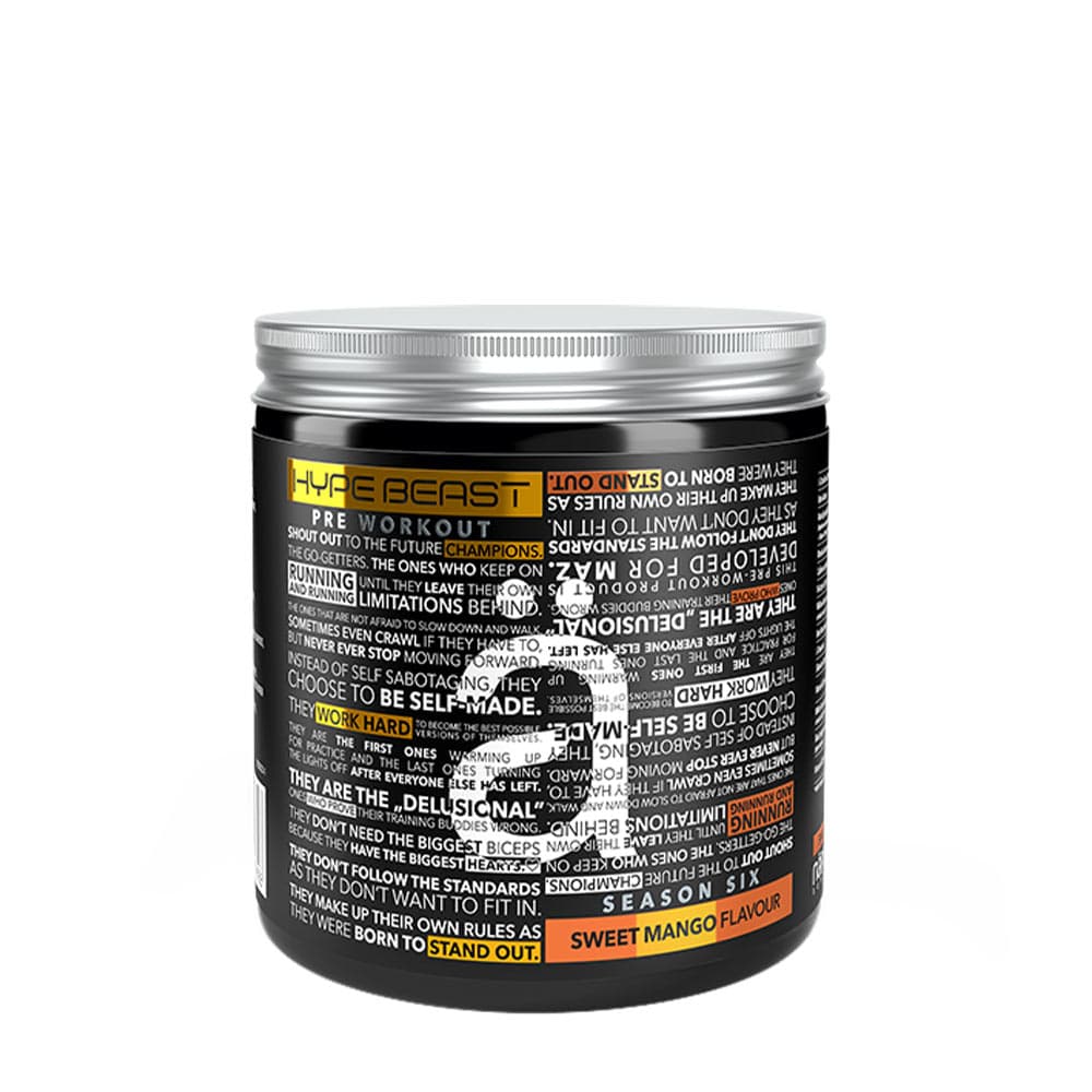 Nanosupps Sweet Mango - 320g pulver – Nanosupps förpackning