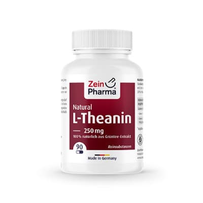 Zein Pharma L-Teanina 250 mg 90 kapslar – Zein Pharma confezione