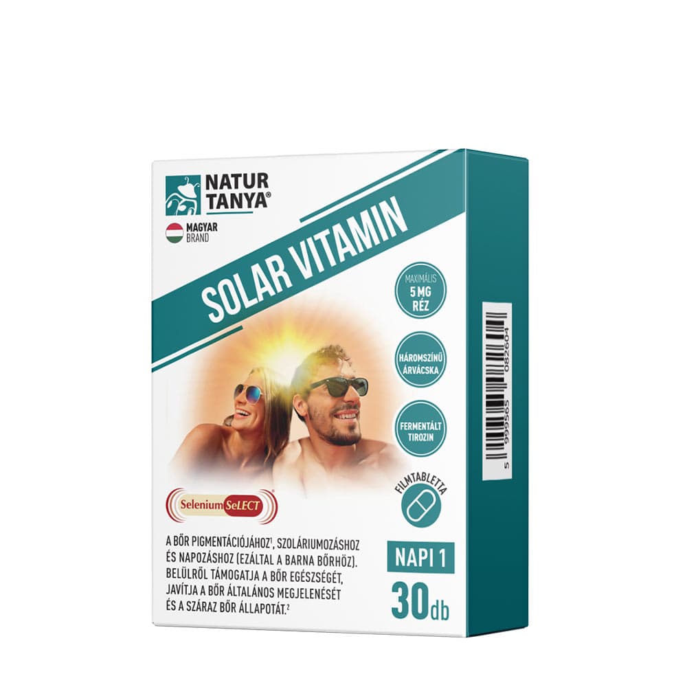 Natur Tanya - Solar Vitamin 60 kapslar – Natur Tanya förpackning