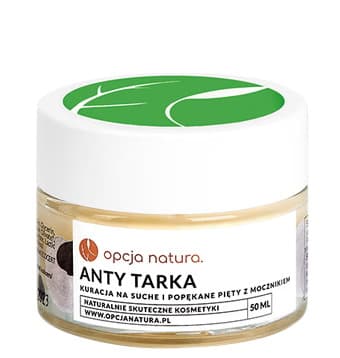 Opcja Natura - Anti Crack Heel Treatment - 50ml – Opcja Natura förpackning
