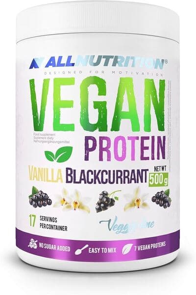 Allnutrition Vegan Protein Vanilla Blackcurrant 500g