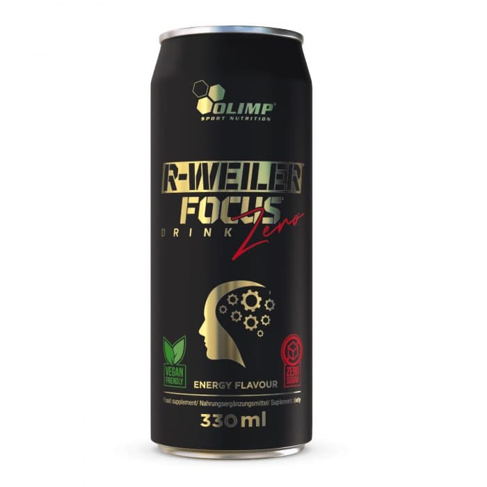 Olimp R-Weiler Focus Drink Zero 330ml – Olimp Labs förpackning