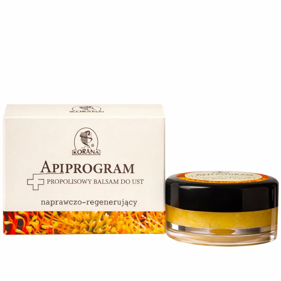 Korana - Apiprogram Propolis Lip Balm - 7ml – Korana förpackning