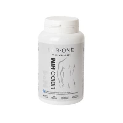 LAB ONE N°1 Libido HIM 90 capsule – LAB ONE confezione
