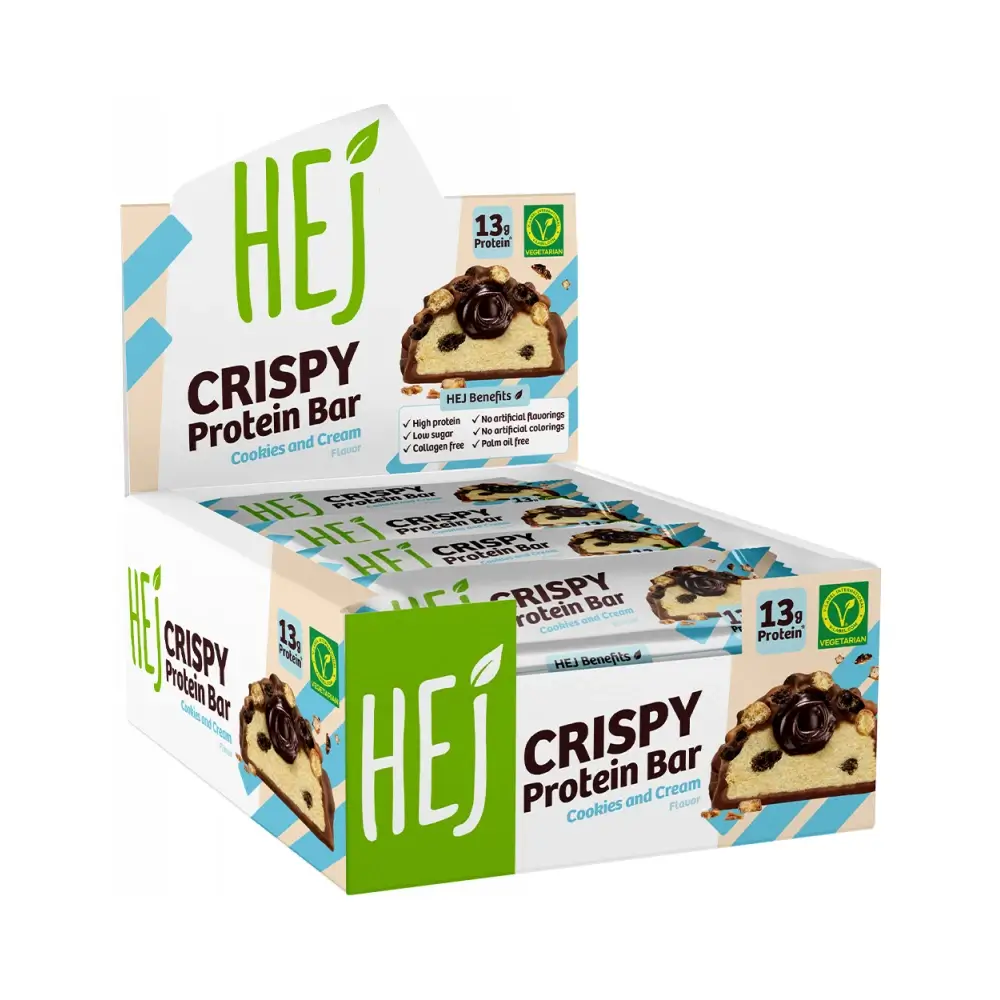 HEJ Natural - HEJ Crispy Bar – HEJ Natural förpackning