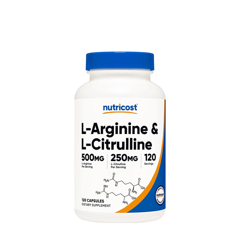 Nutricost L-Citrulline 750 mg kapslar – Nutricost förpackning
