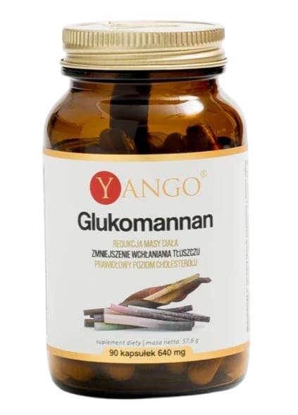 Yango - Glukomannan - 90 kapslar – Yango förpackning