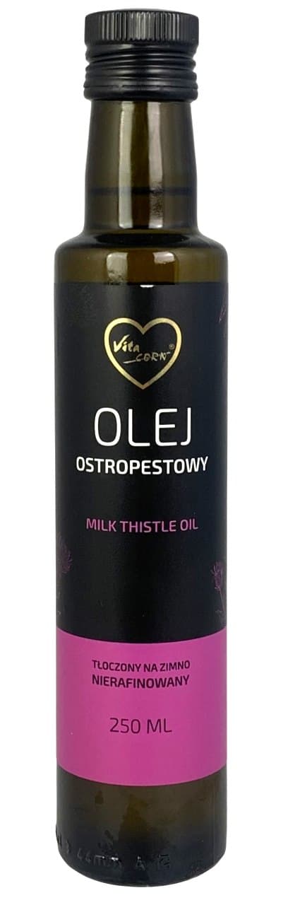 Vitacorn - Milk Thistle Oil 250ml – Vitacorn förpackning
