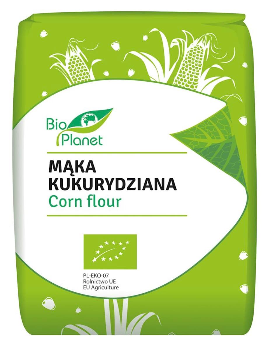 Bio Planet Mąka Kukurydziana BIO 1 kg – Bio Planet packaging