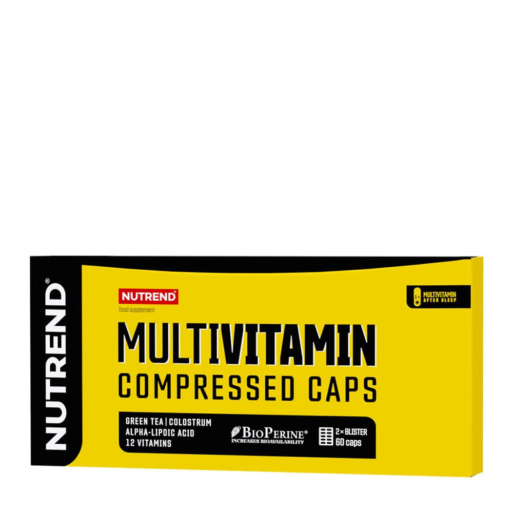 Nutrend Multivitamin Compressed Caps - 60 kapslar – Nutrend förpackning