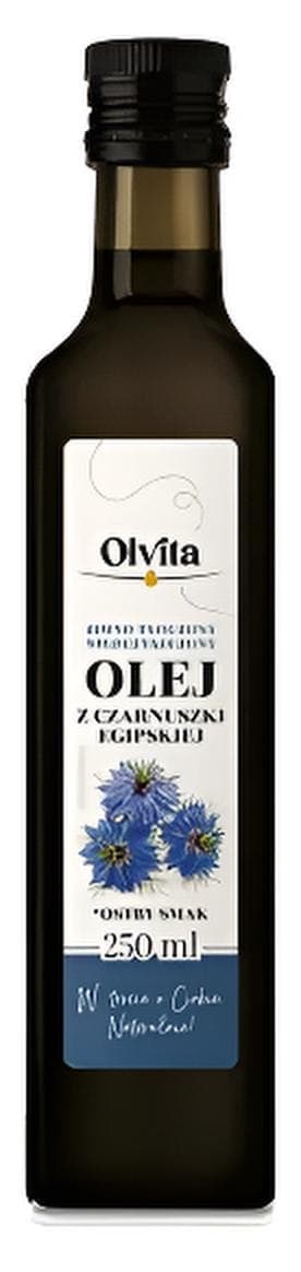 Olvita - Black Seed Oil Kallpressad 250ml (Egypt) – Olvita förpackning