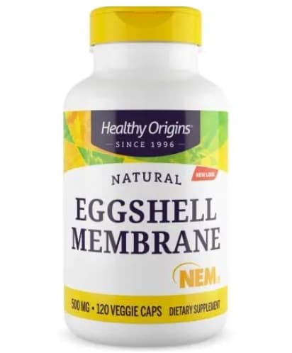 Healthy Origins Eggshell Membrane 500 mg - 120 Vcaps – Healthy Origins förpackning