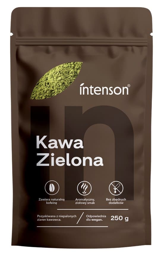 Intenson - Green Coffee - 250g – Intenson förpackning