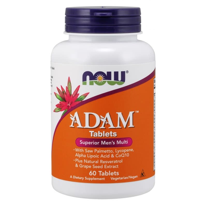 NOW Foods - Adam Multi-Vitamin For Men - 60 Tabs