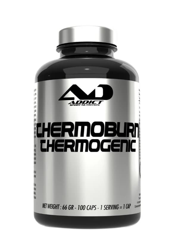 Addict Sport Nutrition - Thermoburn Thermogenic - 100 kapslar – Addict Sport Nutrition (ADD) förpackning