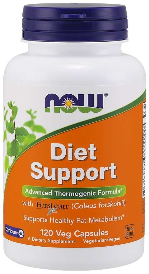 NOW Foods Diet Support 120 vegetariska kapslar – NOW Foods förpackning