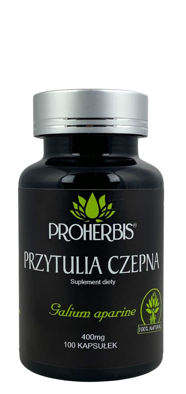 Proherbis - Cleavers (Przytulia Czepna) - 100 kapslar – Proherbis förpackning