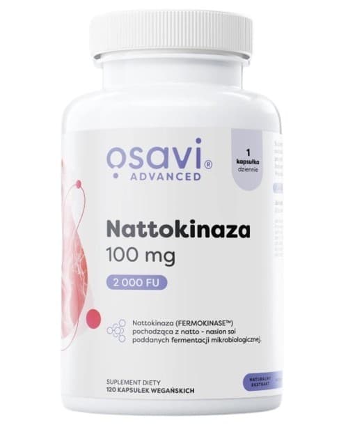 Osavi - Nattokinase - 120 kapslar – Osavi förpackning