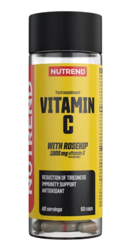 Nutrend Vitamin C With Rosehip - 60 kapslar – Nutrend förpackning