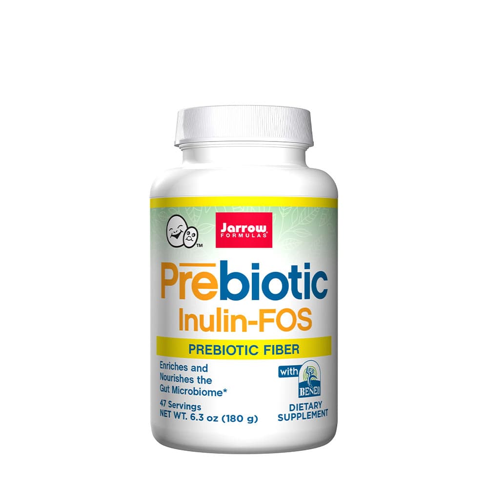 Jarrow Formulas Prebiotic Inulin-Fos 179g pulver – Jarrow Formulas förpackning