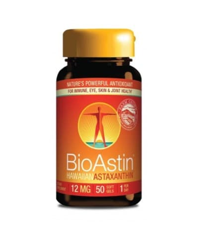 Cyanotech Co - Astaxanthin - 50 kapslar – Cyanotech Co förpackning