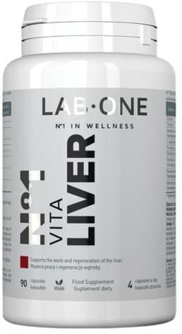 LAB ONE N°1 Vita Liver 90 kapslar – LAB ONE confezione