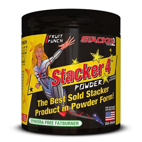 Stacker2 Stacker 4 Powder, 150g, Fruit Punch