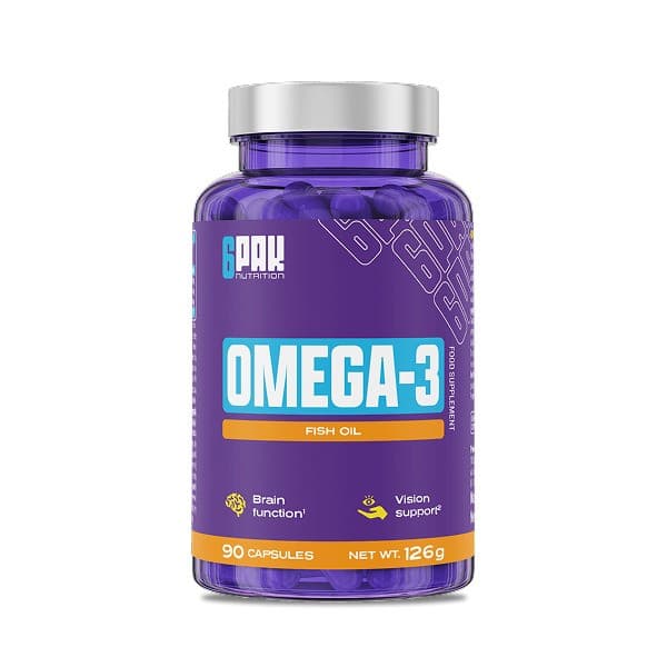 6PAK - Omega-3 - 90 kapslar – 6PAK förpackning