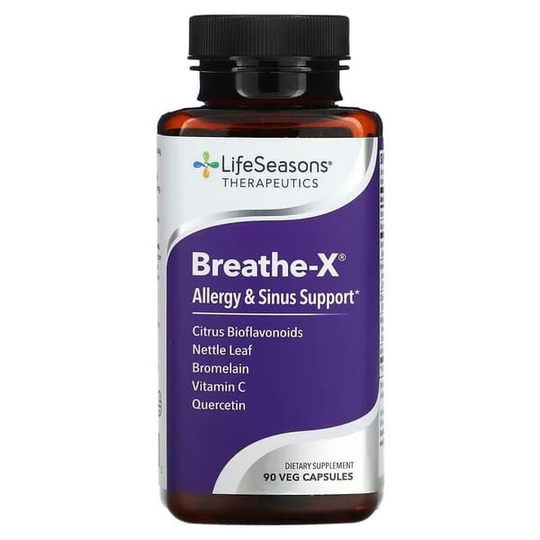 Lifeseasons Breathe-X 90 Vcaps – Lifeseasons förpackning