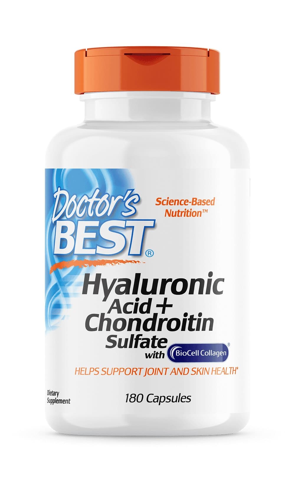 Doctor's Best - Hyaluronic Acid + Chondroitin Sulfate met Collageen – Doctor's Best packaging