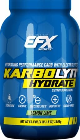 EFX Sports Carbohydrate Hydrate, Lemon Lime - 1856g – EFX Sports förpackning