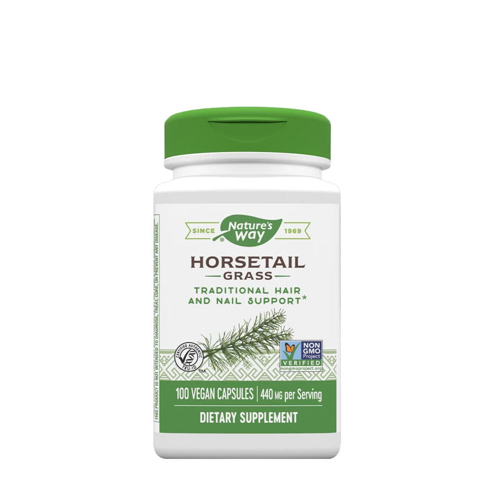 Nature's Way Horsetail Grass - 100 kapslar – Nature's Way förpackning