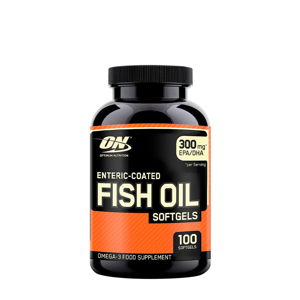 Optimum Nutrition Fiskolja 100 kapslar – Optimum Nutrition förpackning