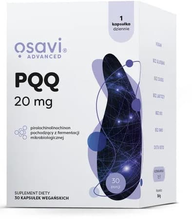 Osavi Nature - PQQ - 20mg (30 Vcaps) – Osavi Nature förpackning
