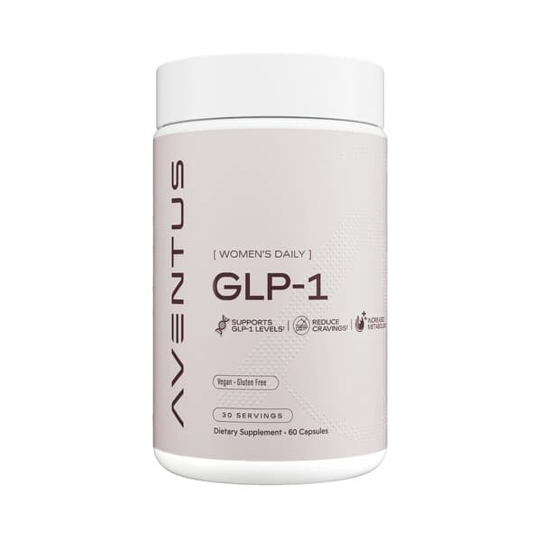 Aventus Supplements GLP-1 - 60 kapslar – Aventus Supplements förpackning