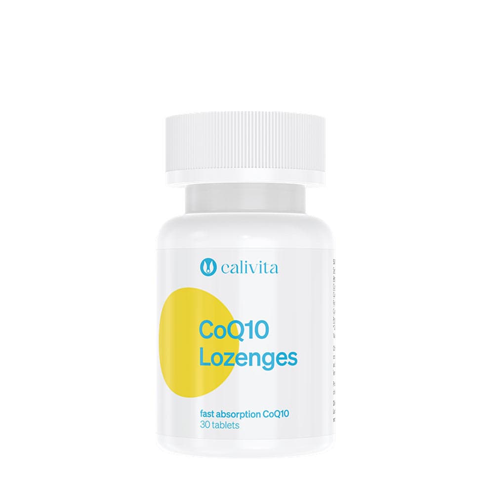 CaliVita CoQ10 Lozenges - Lemon - 30 sugtabletter – CaliVita förpackning