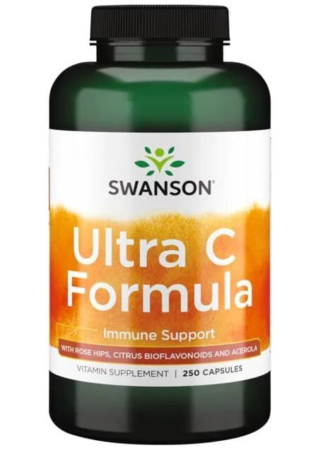 Swanson Ultra C Formula 500 mg - 250 kapslar