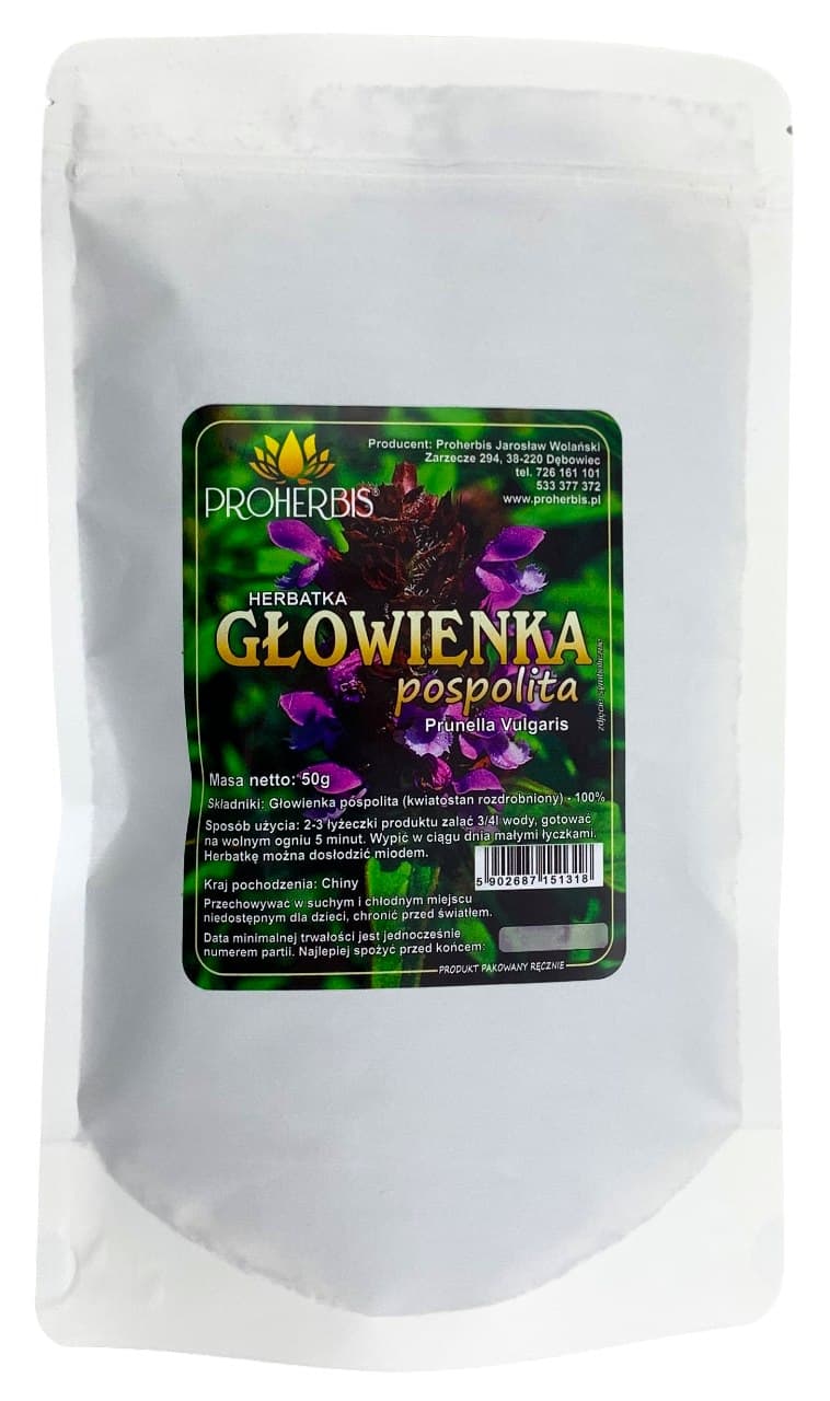 Proherbis - Common Burdock Herb Tea - 50g – Proherbis förpackning