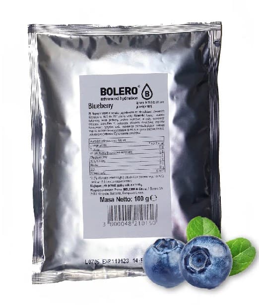 Bolero Bag Blueberry 100g – Bolero förpackning